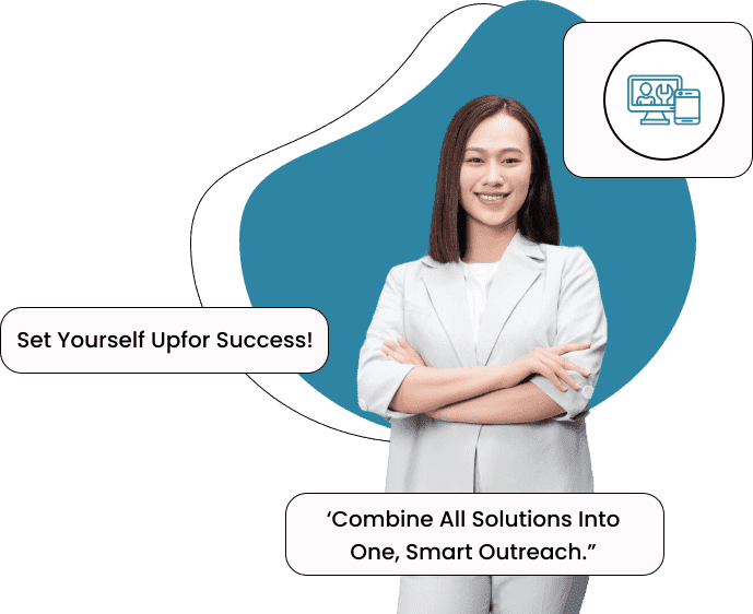 Professional Women Reprsent FlashCube IT Company 